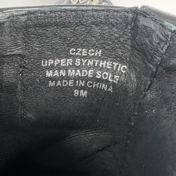 Jeffrey Campbell Czech Platform Combat Boots, Size 8 - Picture 3 of 10